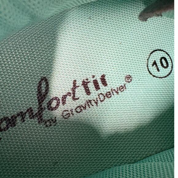 Gravity Defyer GDefy Ion Gray Mint Green Athletic Sneakers TB9022FGU-M Size 10 - Picture 11 of 16